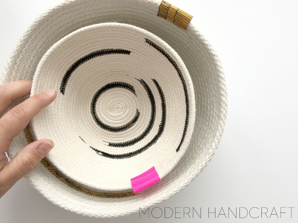 Rope Bowl / Tutorial - Modernhandcraft.com