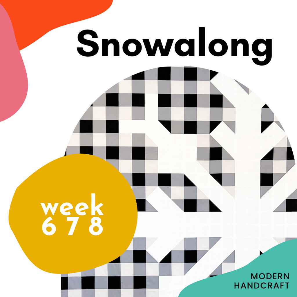 Snowalong Weeks 6-7-8 - Modernhandcraft.com