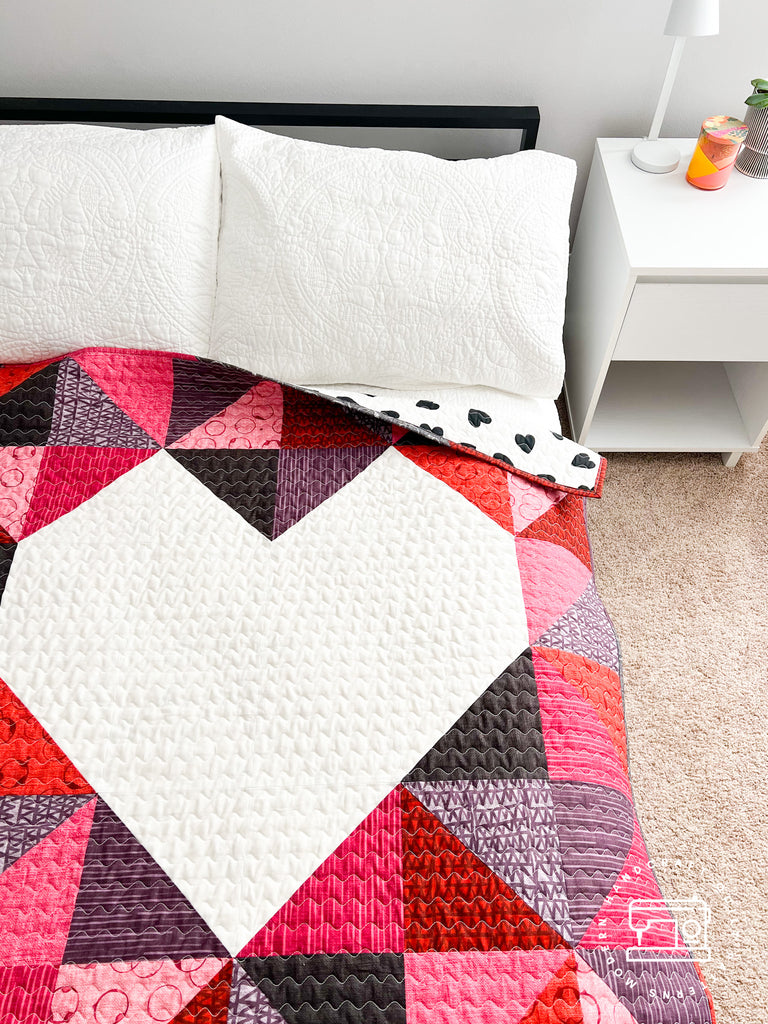 Big Love Quilt / Tutorial - Modernhandcraft.com