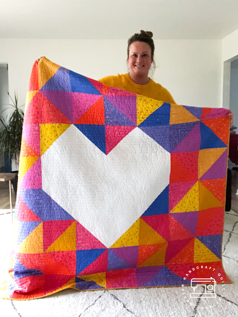 Big Love for a Small Quilt - Quilting for a Happy Life