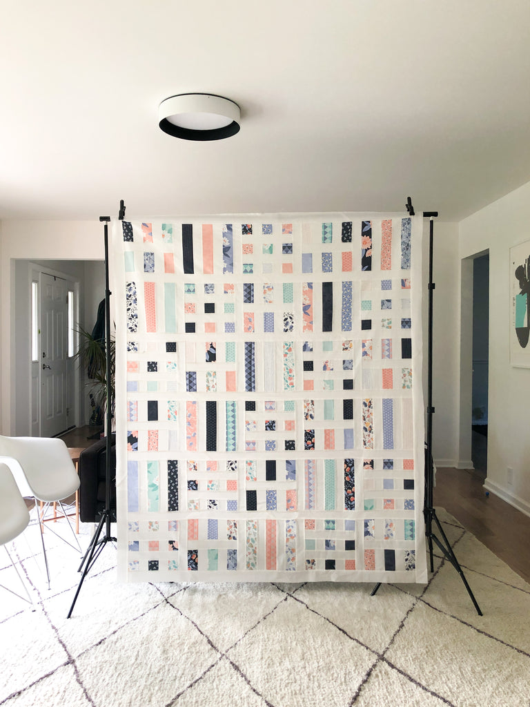 Finished Dot + Dashalong Quilt Tops - Modernhandcraft.com