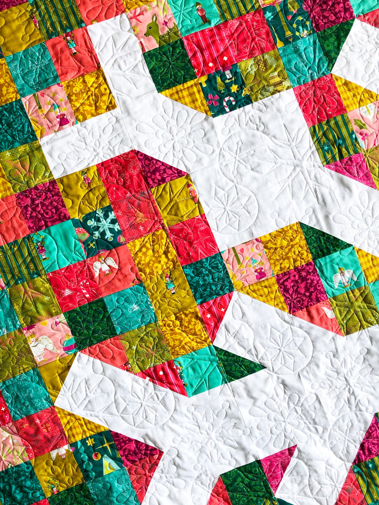 Snowflake Quilt Pattern - Modernhandcraft.com