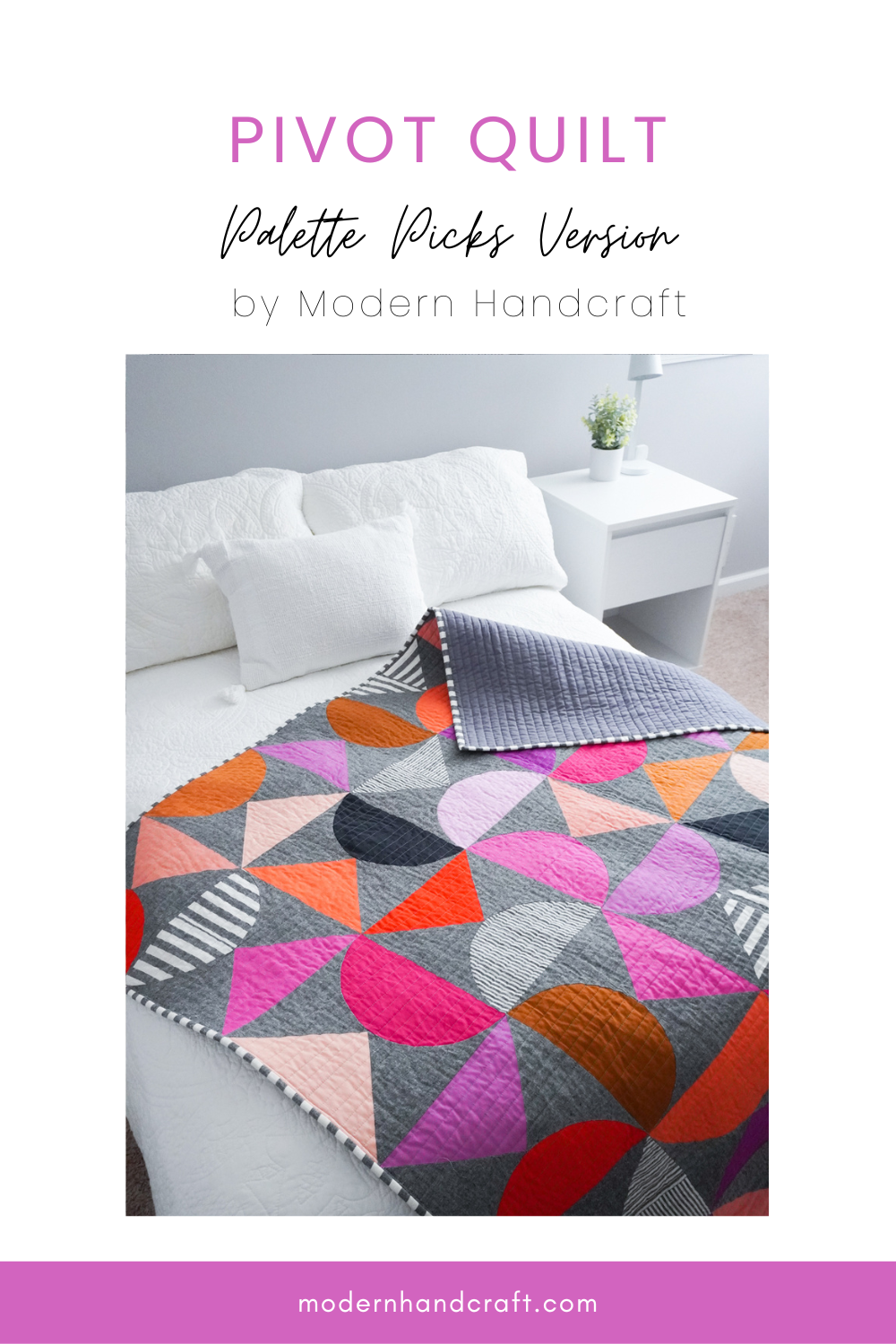 Pivot Quilt Pattern - Palette Picks Version by Modern Handcraft