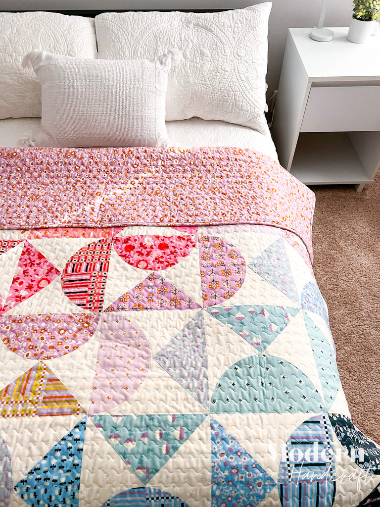 Pivot Quilt - Petunia Version by Modern Handcraft