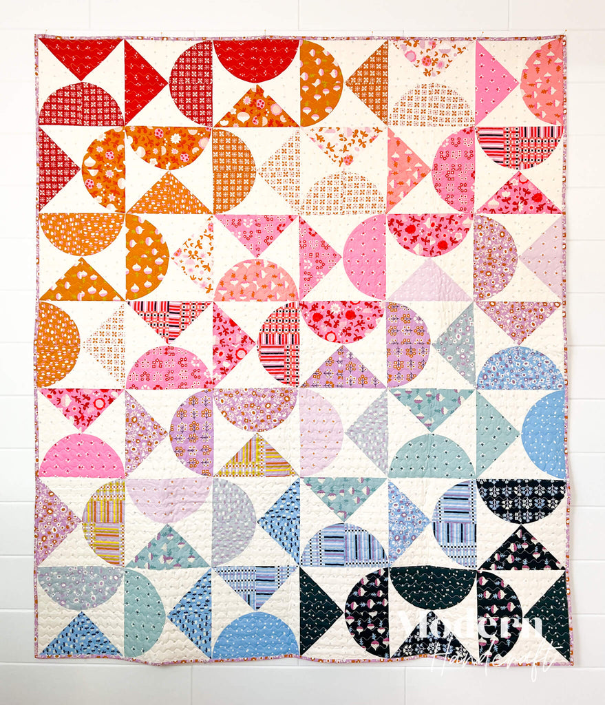 Pivot Quilt - Petunia Version by Modern Handcraft