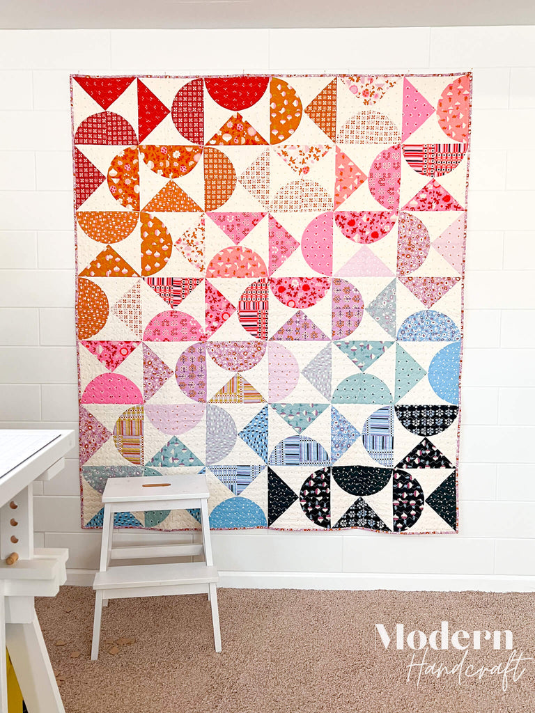 Pivot Quilt - Petunia Version by Modern Handcraft