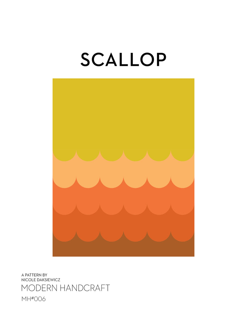 Scallop Quilt / Starry Version - Modernhandcraft.com