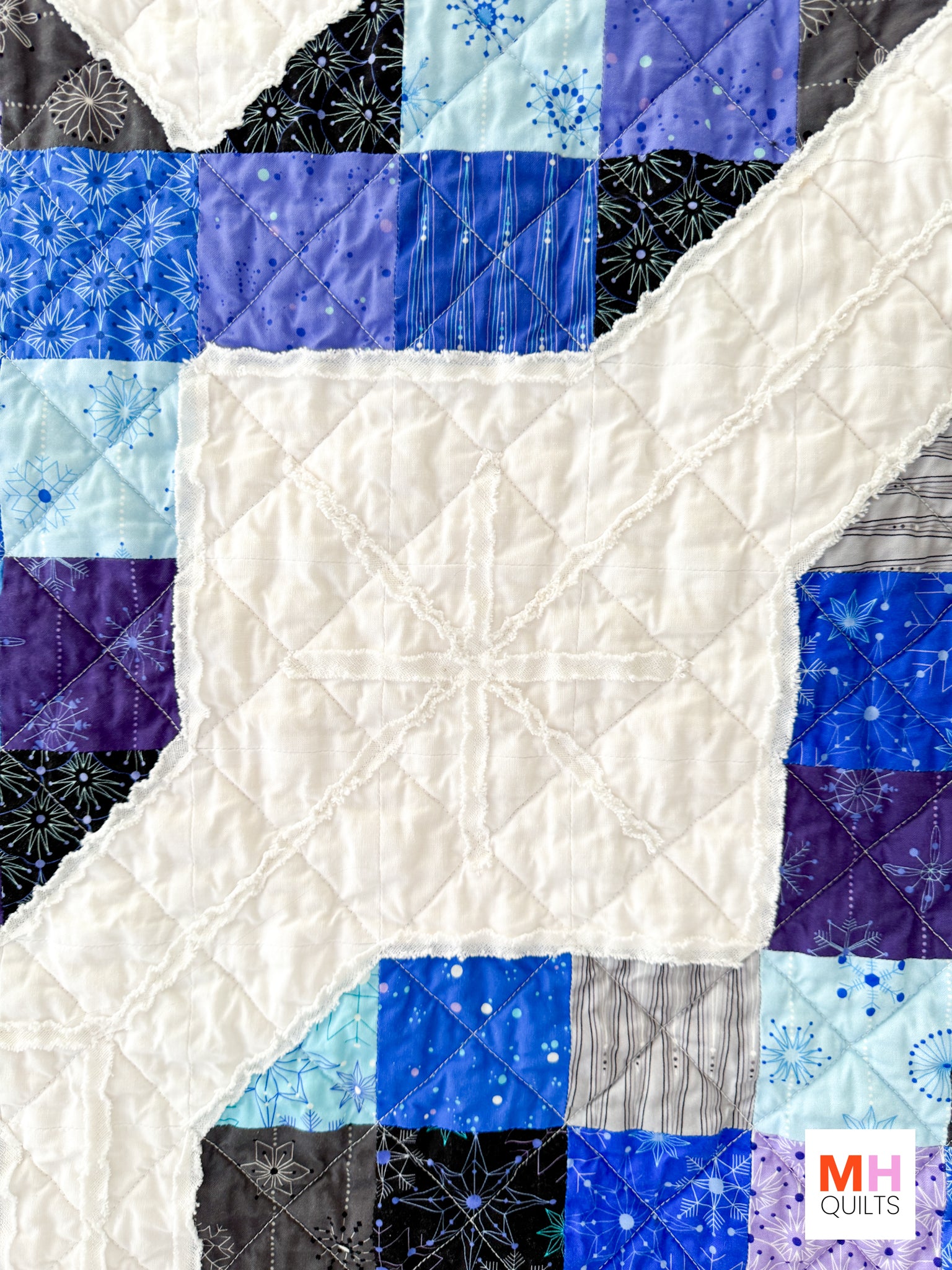 Snowflake Quilt - Deco Frost Version by Modern Handcraft