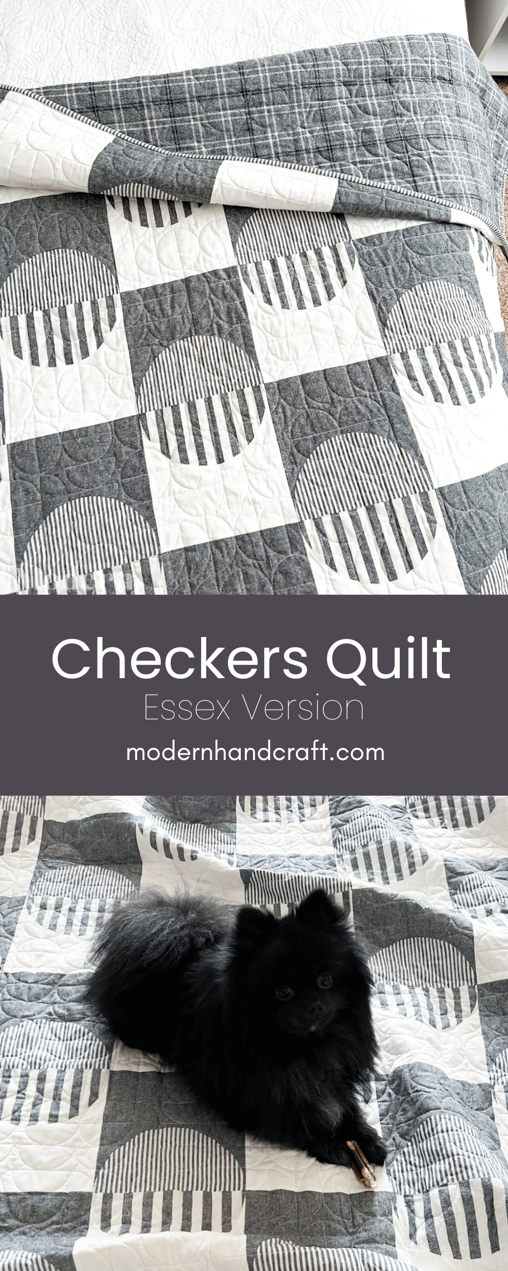 Checkers Quilt - Essex Version by Modern Handcraft