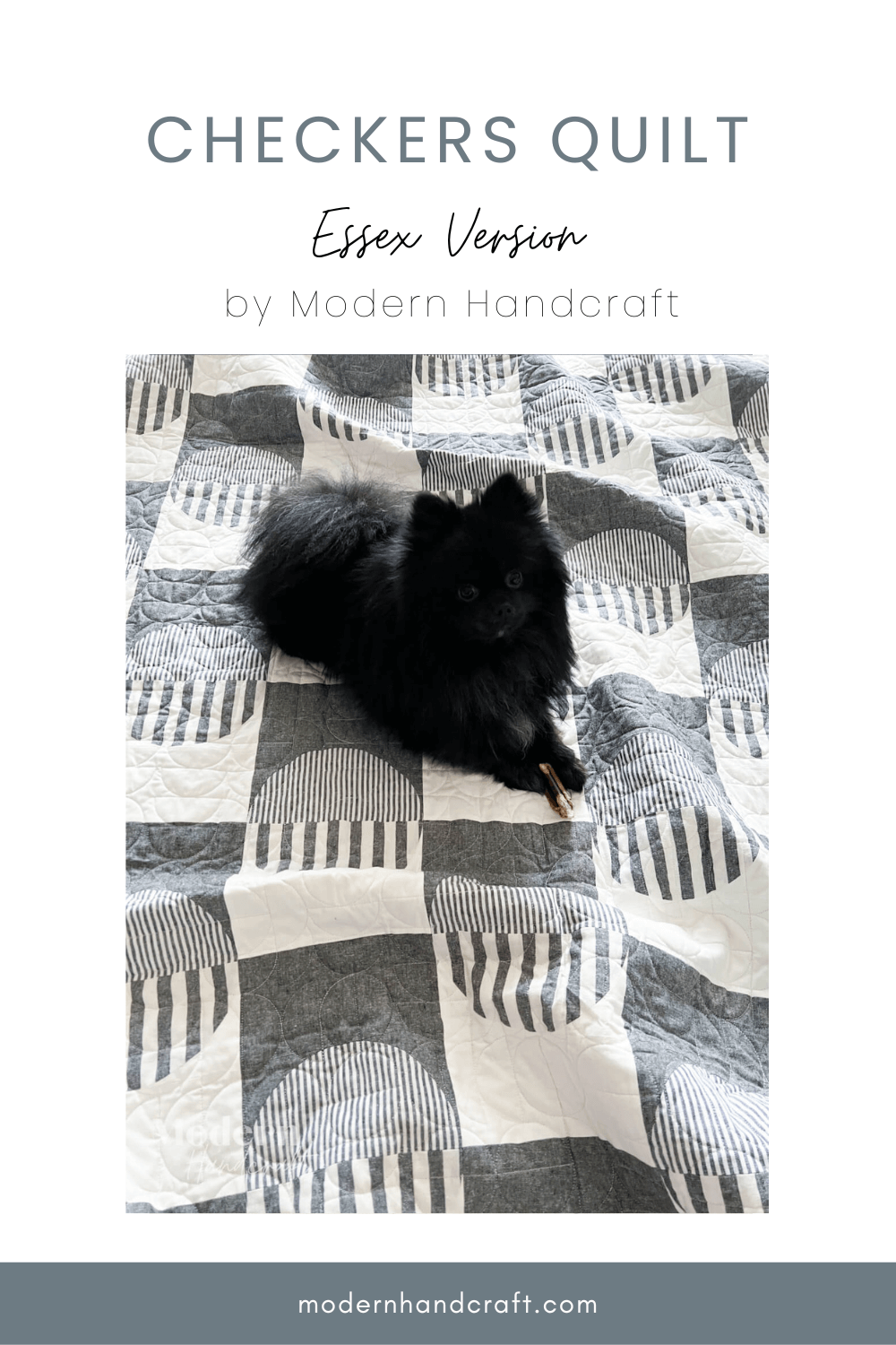 Checkers Quilt - Essex Version by Modern Handcraft