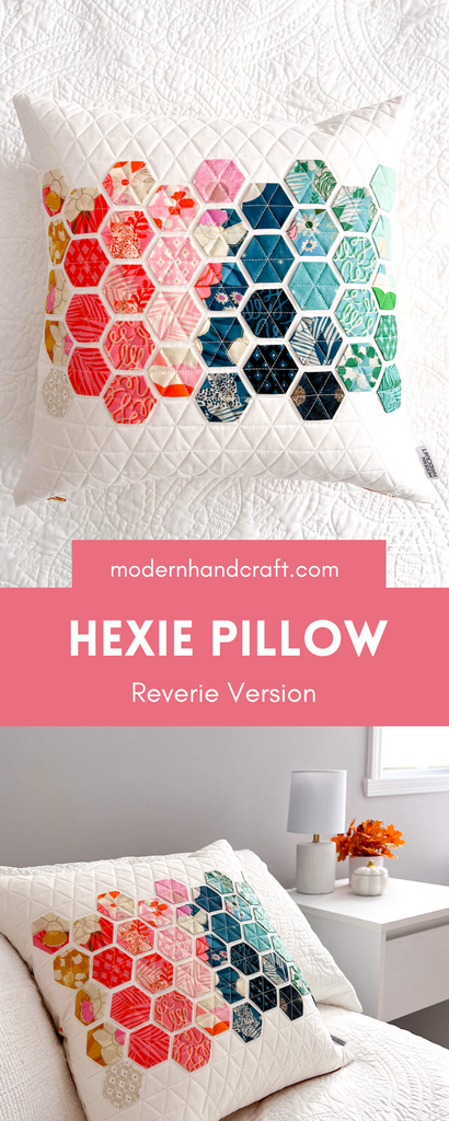 Hexie Pillow - Reverie Version by Modern Handcraft