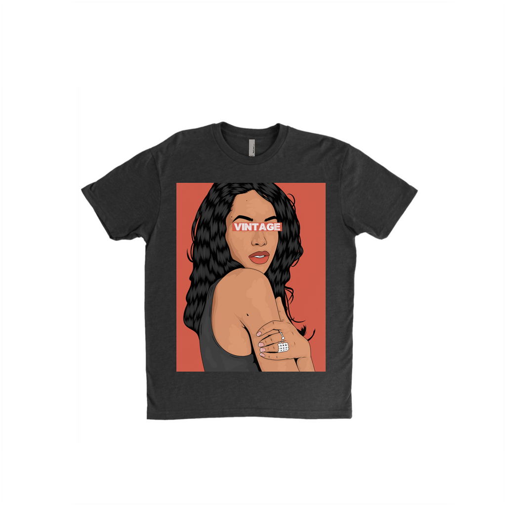 Aaliyah Toon Graphic Tee - STREETWEAR