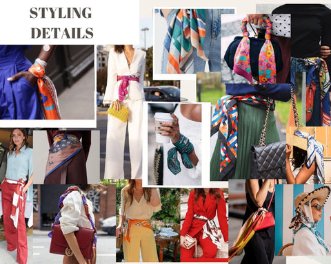 How To Style Silk Scarves : Fortune's Favour