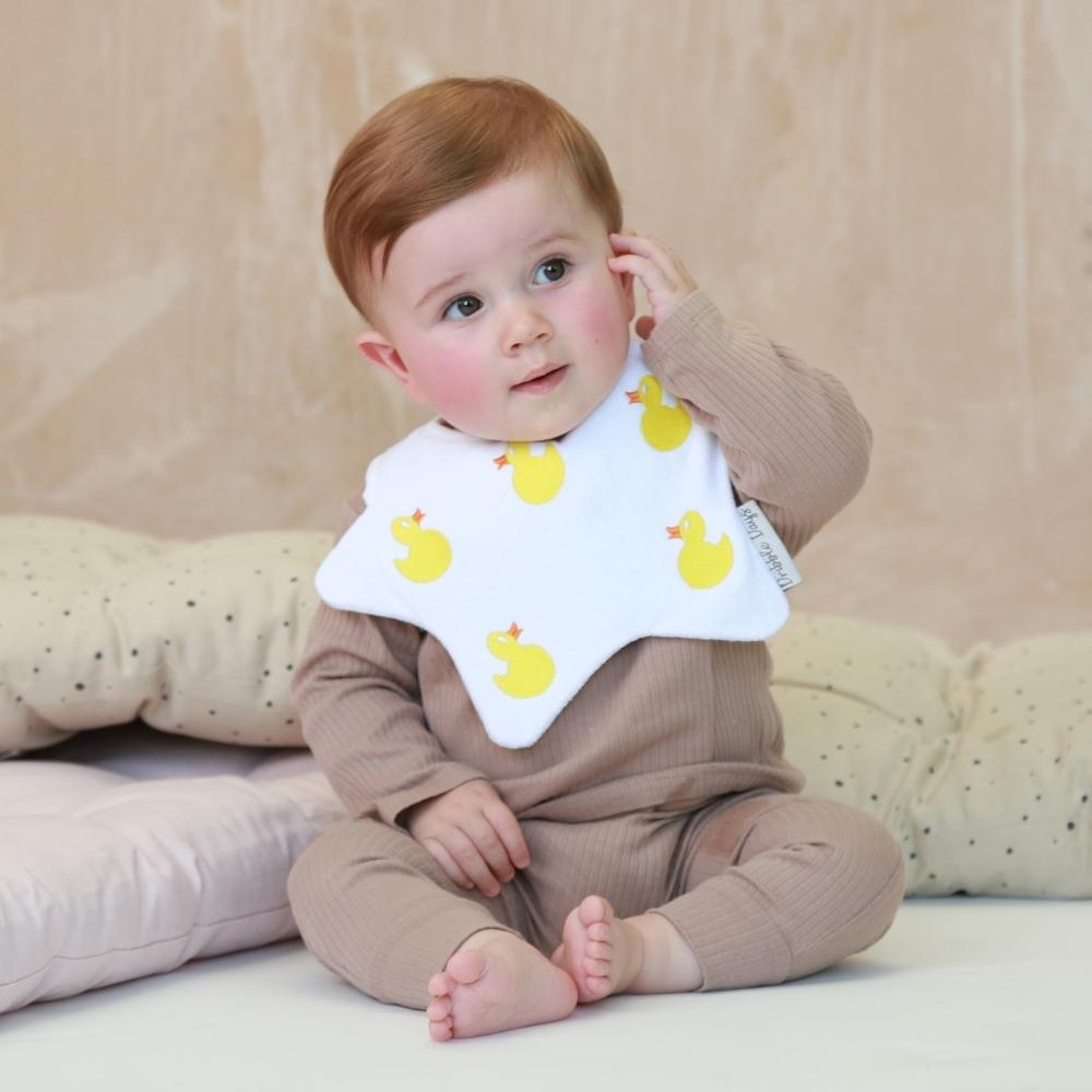 Cream Fish Baby Bib – Dribble Days