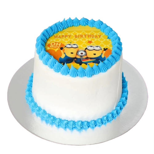 CakeFrame Standing Minion Cake Tutorial - YouTube