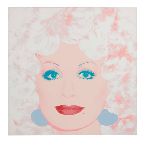 Andy Warhol's Dolly Parton Painting