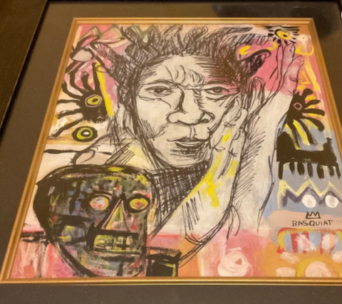 Basquiat Painting found on Mercari