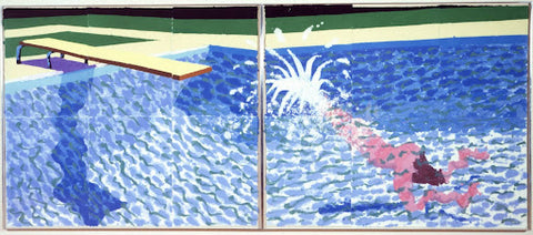 A Large Diver (Paper Pool 27), David Hockney, 1978