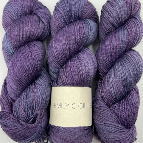 Thistle, a purple colourway by Emily C. Gillies