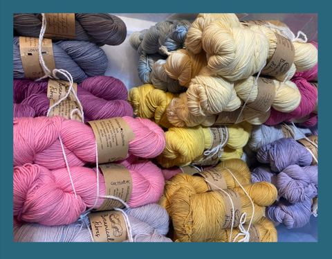 Our selection of Botanical Fibres yarns sorted by colour