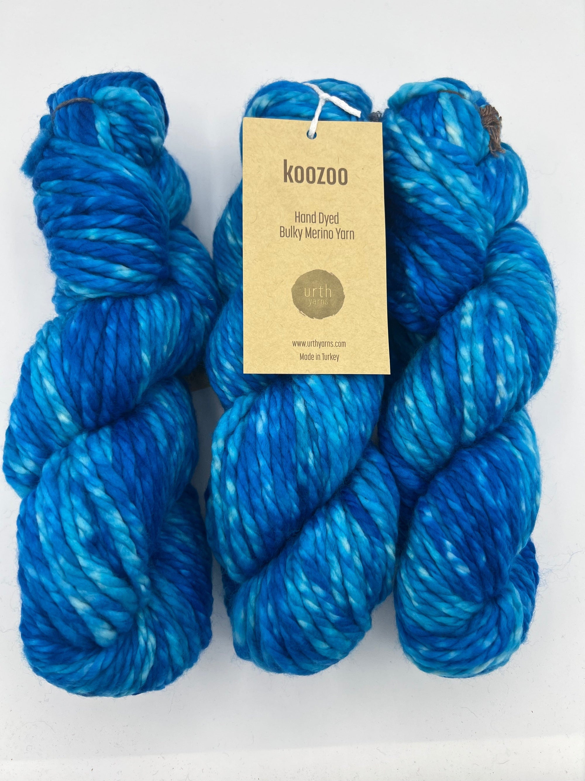 Urth Yarns Koozoo Hand Dyed Bulky Merino Yarn -  Portugal