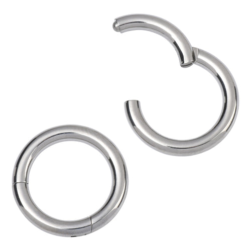 10g Titanium Hinged Segment Ring