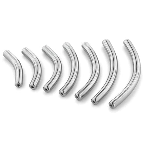 16g Threadless Curved Barbell by NeoMetal