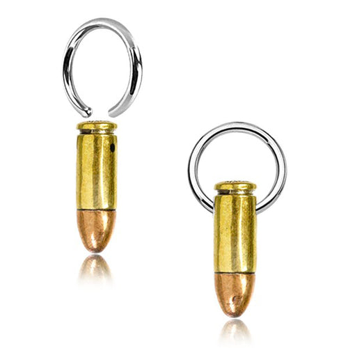 14g Stainless Captive Bullet Bead Ring