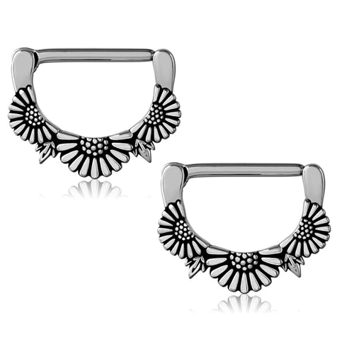 Daisy Stainless Nipple Clickers