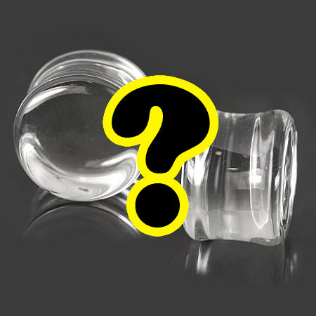 Double Flared Glass Plugs Grab Bag