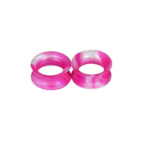 Pink/White Silicone Tunnels