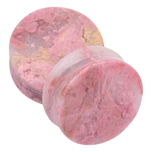 Rhodonite Plugs