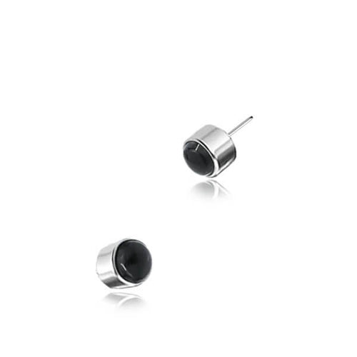 Threadless Black Onyx Titanium Bezel End