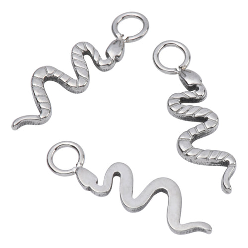 Snake Titanium Charm