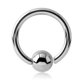 20g Stainless Fixed Bead Ring