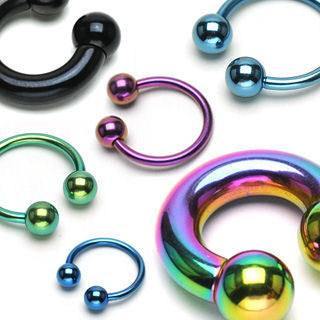 4g Rainbow Circular Barbell