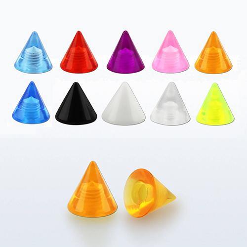 16g Acrylic Replacement Cones (4-pack)