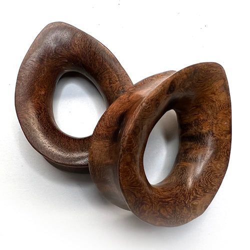 Ambonya Burl Teardrop Eyelets by Diablo Organics