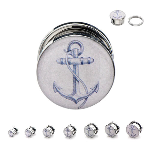 Anchor Stainless Screw-On Plugs