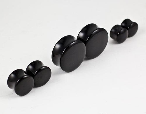 Black Onyx Plugs by Oracle Body Jewelry