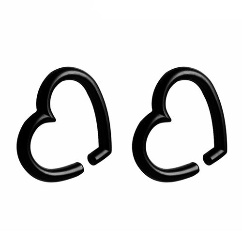 Heart Black Hangers