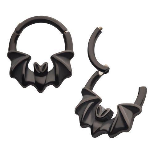 Bat Black Hinged Segment Ring
