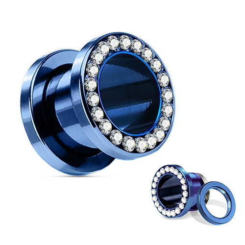 CZ PVD Coated Screw-On Tunnels