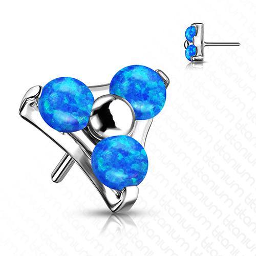 Opal Trinity Titanium Threadless End