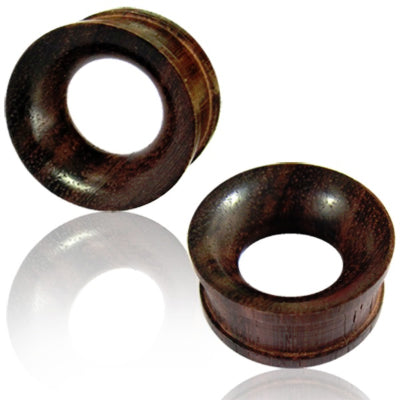 Sono Wood Double Flared Tunnels