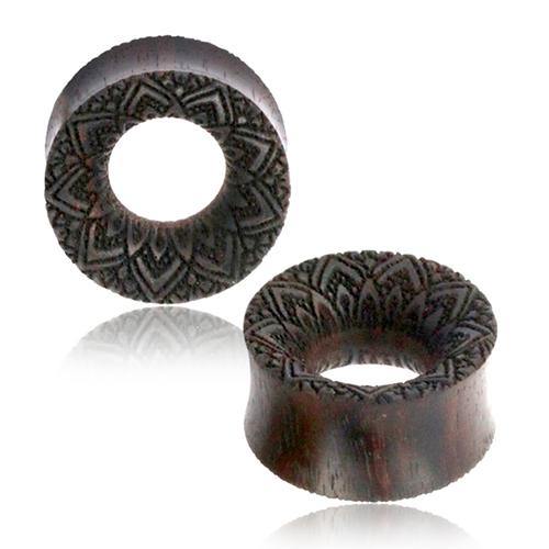 Engraved Narra Wood Tunnels