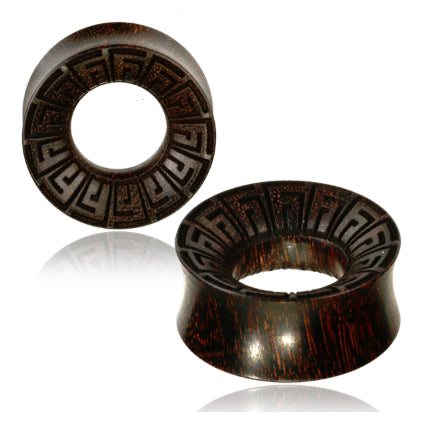 Engraved Tamarind Wood Tunnels