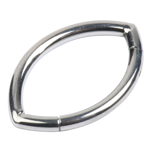 Football Titanium Hinged Ring