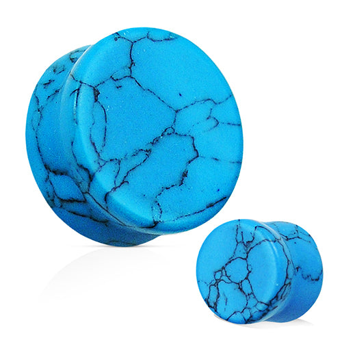 Turquoise Flat Plugs