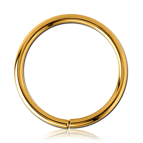 18g Gold Continuous Ring
